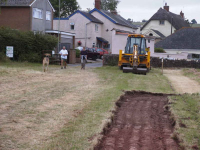 Preparations for the hard path, entrance in the background
